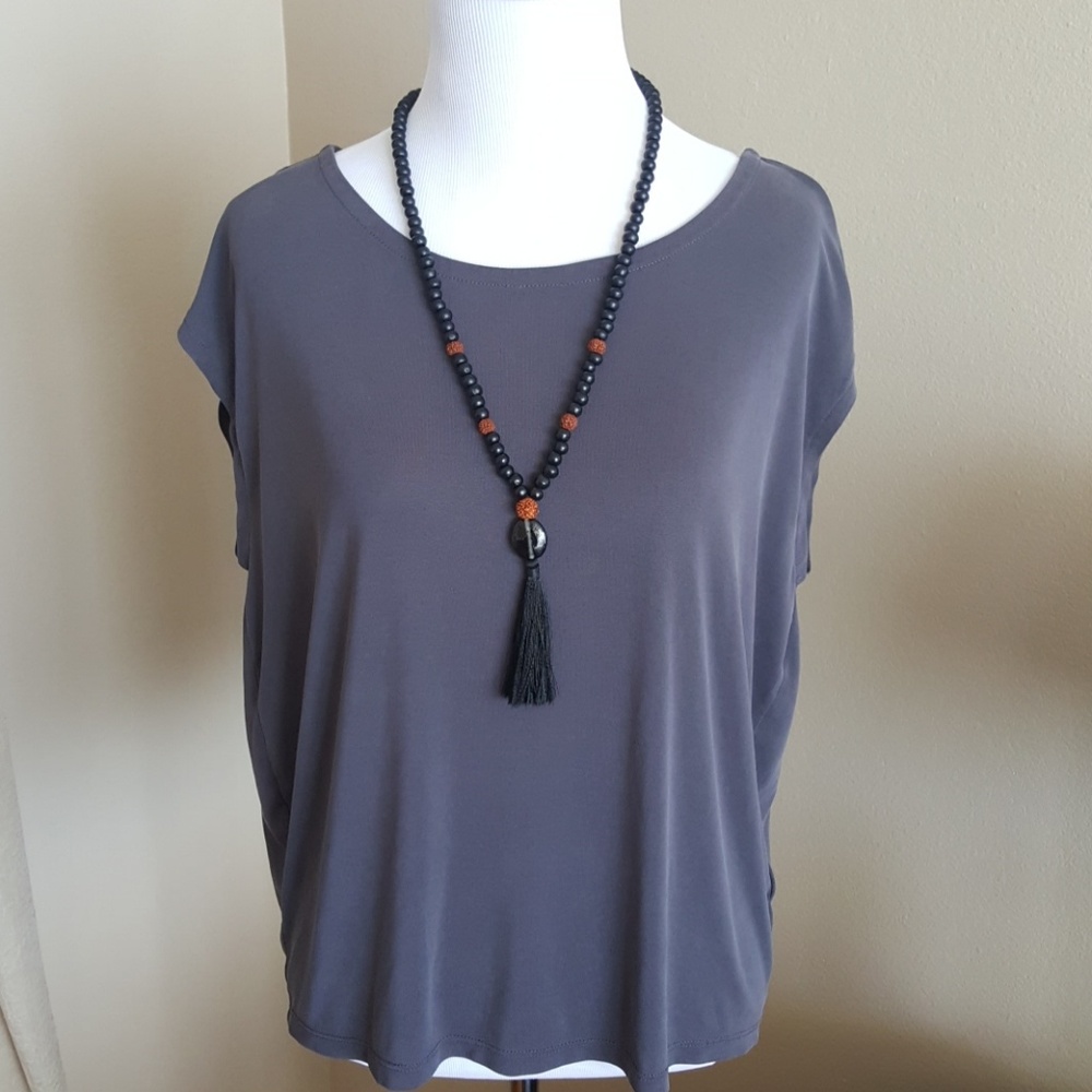 Old Navy Grey Sleeveless Top